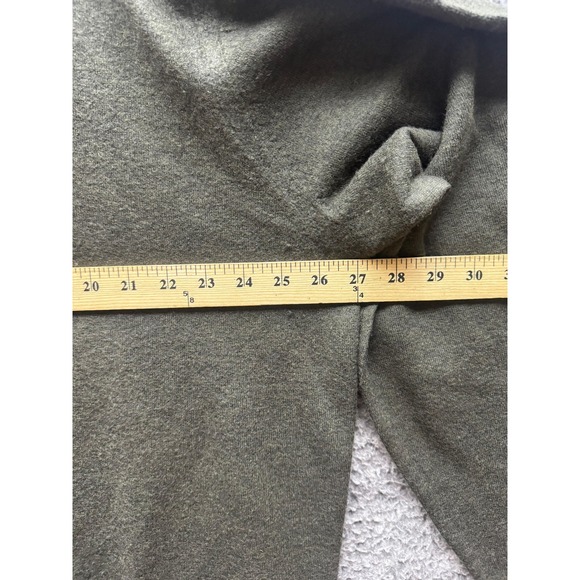 Woolrich Dark Loden Heather Quarter Zip Sweater Olive Green Mens Size XXL - Picture 9 of 10